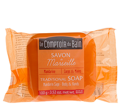 Sage Mandarin Traditional Marseille Soap